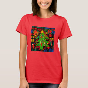 Weihnachtsbaum-Mola von der San Blas Insel T-Shirt