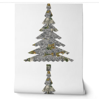 Weihnachtsbaum-Mosaik-Wallpaper Tapete