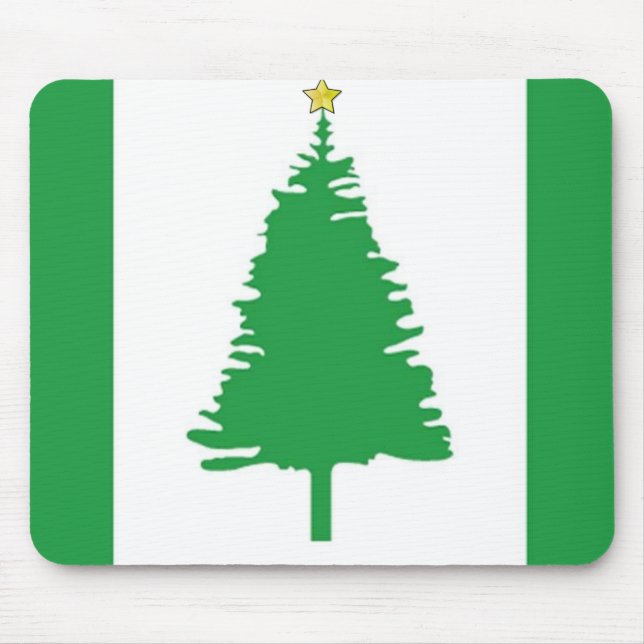 Weihnachtsbaum Mouse Pad Mousepad (Vorne)