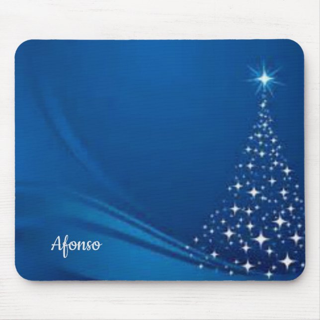 Weihnachtsbaum Mouse Pad Mousepad (Vorne)
