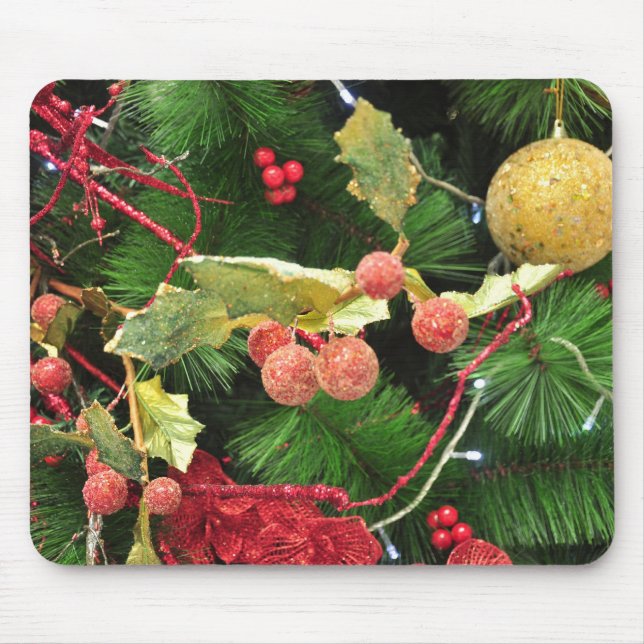 Weihnachtsbaum mousepad (Vorne)