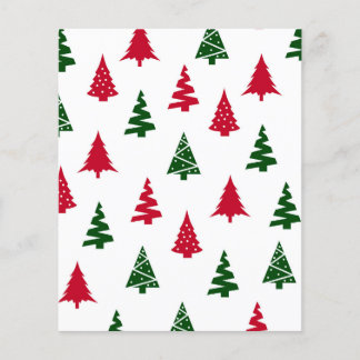 Weihnachtsbaum Muster Scrapbook Paper