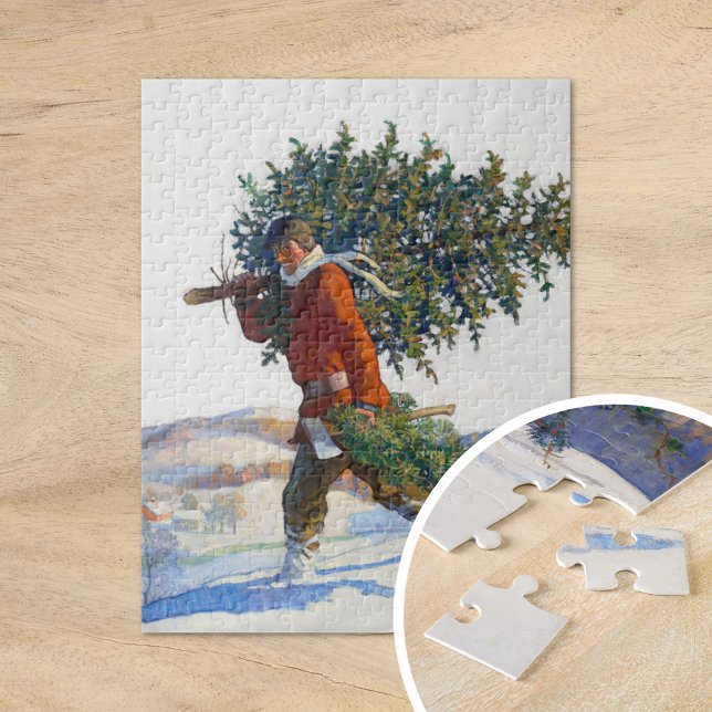 Weihnachtsbaum | N.C. Wyeth Puzzle (Von Creator hochgeladen)