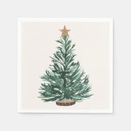 Weihnachtsbaum Napkins Serviette