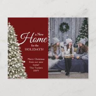 Weihnachtsbaum Neue Zuhause für Feiertage Foto Mov Postkarte