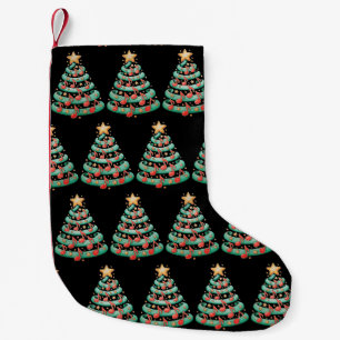 Weihnachtsbaum Noten Lied Musiker Xmas Kleiner Weihnachtsstrumpf