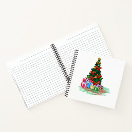 Weihnachtsbaum Notizbuch
