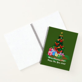 Weihnachtsbaum Notizbuch