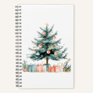 Weihnachtsbaum  notizbuch