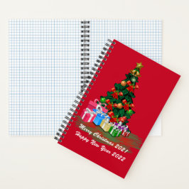Weihnachtsbaum Notizbuch