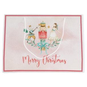 Weihnachtsbaum Nutcracker Girl Personalisiert Kids Große Geschenktüte