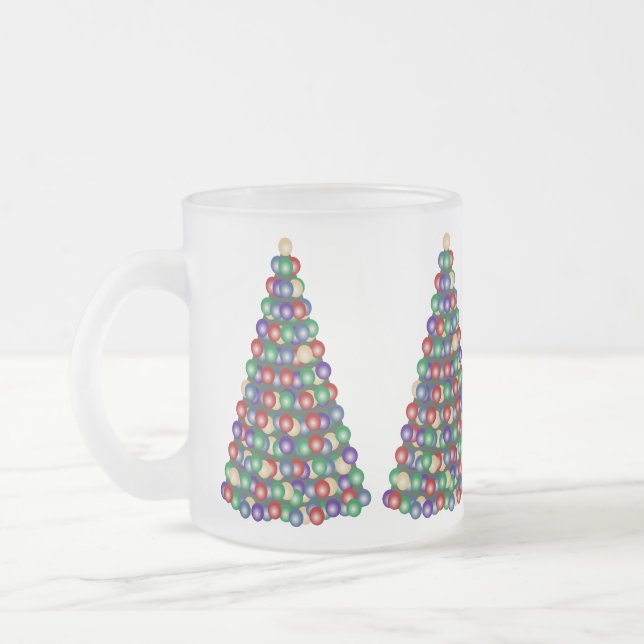 Weihnachtsbaum, oh Weihnachtsbaum Mattglastasse (Links)