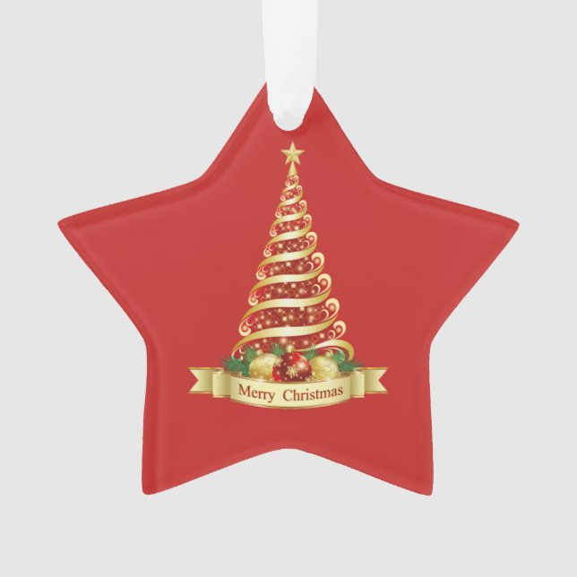 Weihnachtsbaum Ornament (Vorderseite)