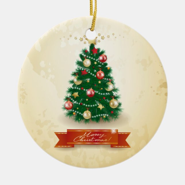 Weihnachtsbaum, Ornament (Vorne)