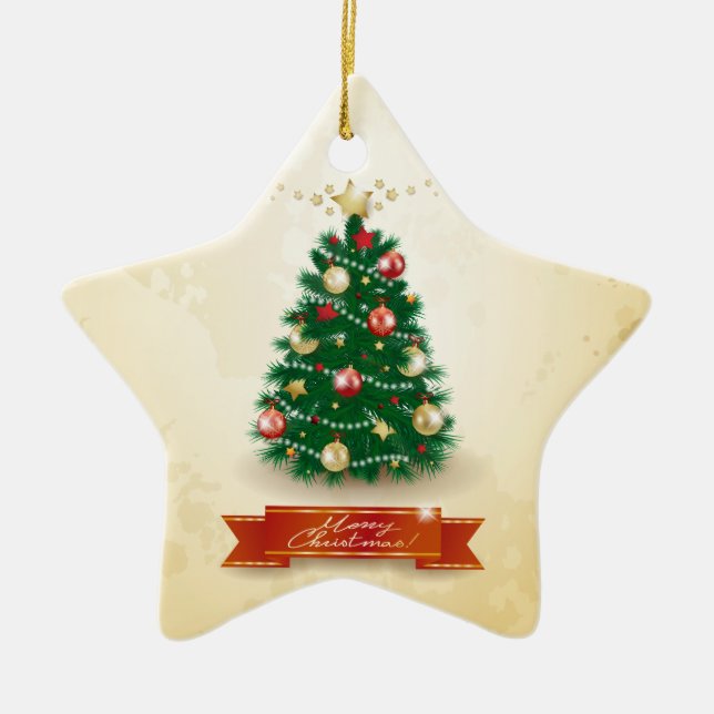 Weihnachtsbaum, Ornament (Vorne)
