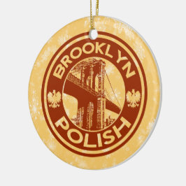 Weihnachtsbaum Ornament Brooklyn Polnischer Amerik