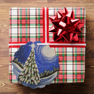 Weihnachtsbaum Ornament Karte