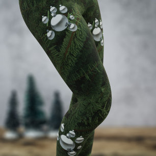 Weihnachtsbaum Ornamente Feiertag Leggings