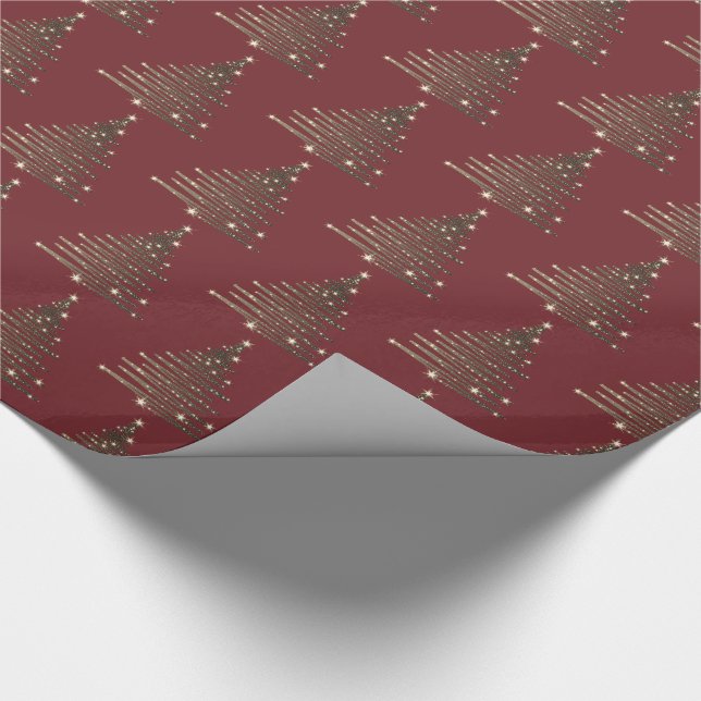 Weihnachtsbaum Papier-Oh Weihnachtsbaum Geschenkpapier (Ecke)