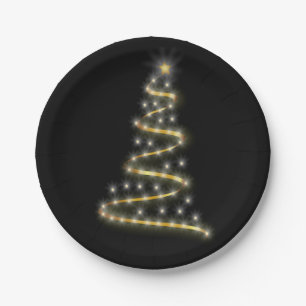 Weihnachtsbaum Pappteller