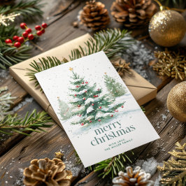 Weihnachtsbaum-Party Einladung