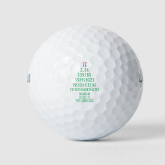 Weihnachtsbaum pi Mathematiklehrer Geschenk für Ma Golfball