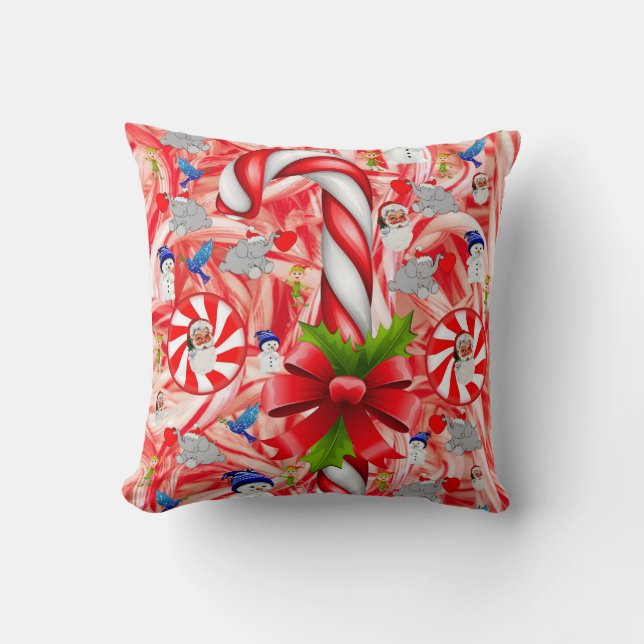 Weihnachtsbaum Pillow Santa Kissen (Vorderseite)