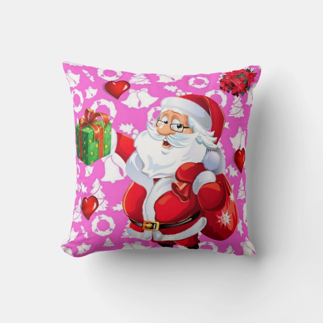 Weihnachtsbaum Pillow Santa Kissen (Vorderseite)