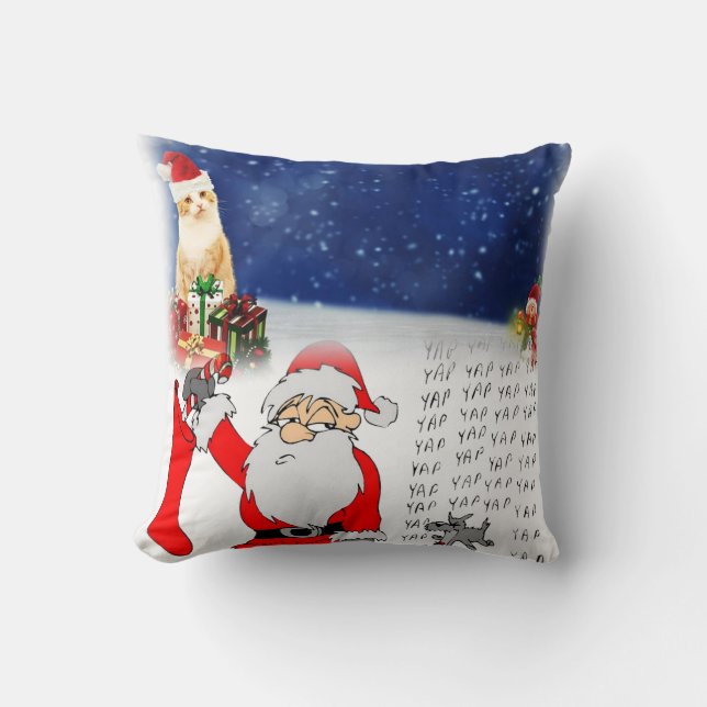 Weihnachtsbaum Pillow Santa Kissen (Vorderseite)