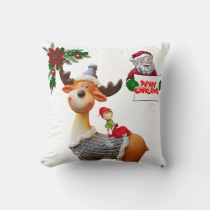 Weihnachtsbaum Pillow Santa Kissen