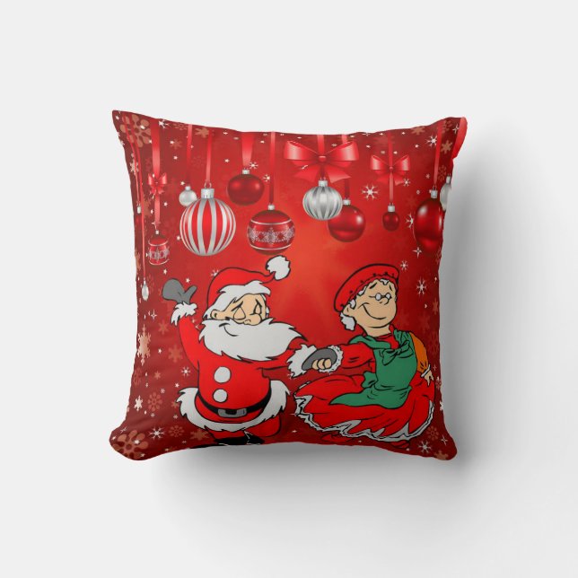 Weihnachtsbaum Pillow Santa Kissen (Vorderseite)