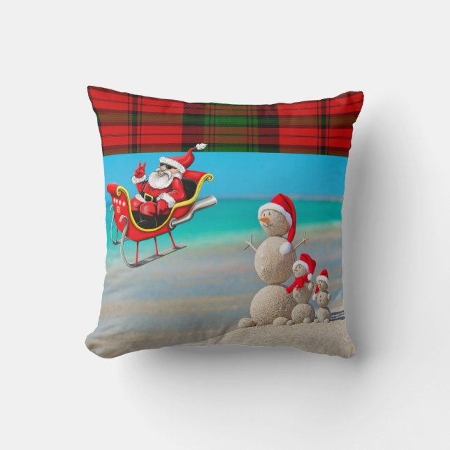 Weihnachtsbaum Pillow Santa Kissen (Vorderseite)