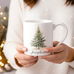 Weihnachtsbaum Pine Kaffeetasse