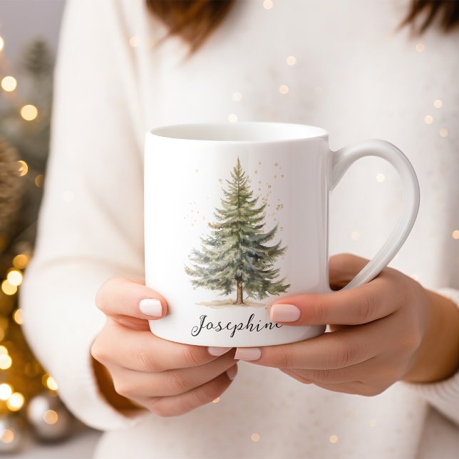 Weihnachtsbaum Pine Kaffeetasse (Von Creator hochgeladen)