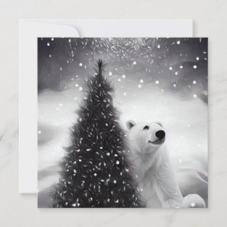 Weihnachtsbaum & Polar-Bär
