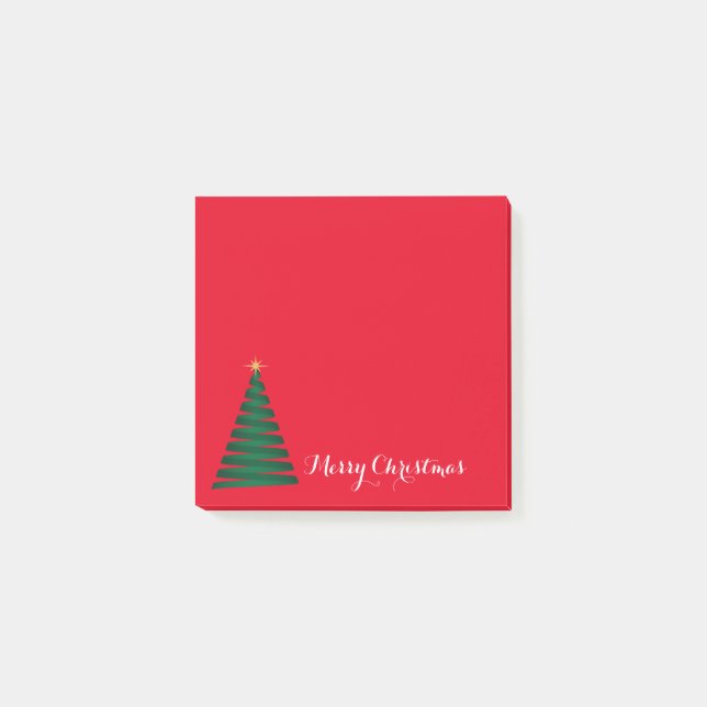 Weihnachtsbaum Post-it-Notes Post-it Klebezettel (Vorderseite)