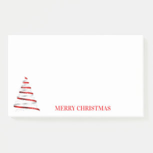 Weihnachtsbaum-Post-it-Notizen Post-it Klebezettel