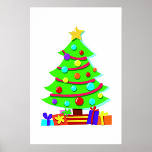 Weihnachtsbaum Poster