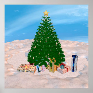 Weihnachtsbaum Poster