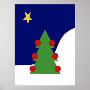 Weihnachtsbaum Poster