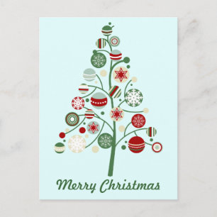 Weihnachtsbaum Postkarte