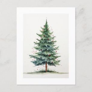 Weihnachtsbaum Postkarte