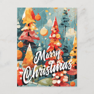Weihnachtsbaum Postkarte