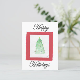 Weihnachtsbaum Postkarte