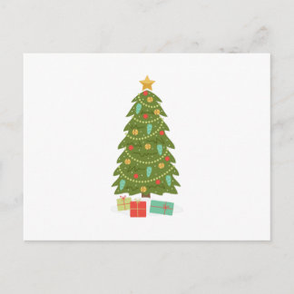 Weihnachtsbaum Postkarte