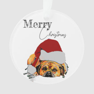 Weihnachtsbaum Puggle Ornament