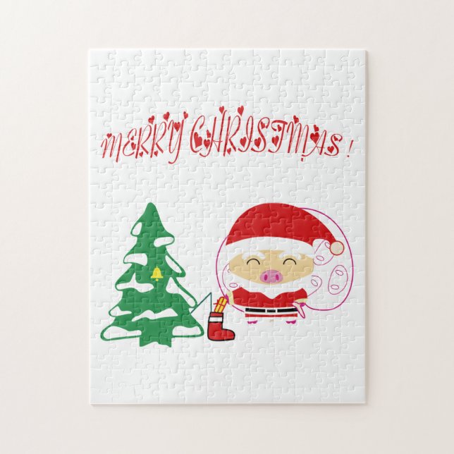 Weihnachtsbaum Puzzle (Vertikal)