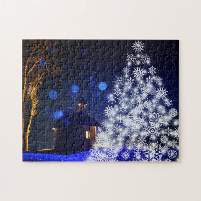 Weihnachtsbaum Puzzle (Horizontal)