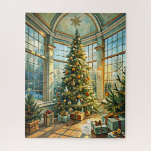 Weihnachtsbaum-Puzzle Puzzle