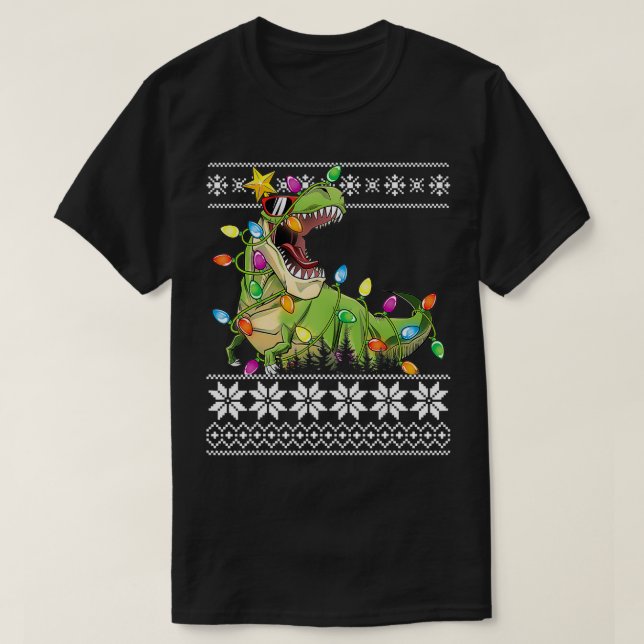 Weihnachtsbaum Re Kids Boys Funny Ugly Xmas Sweet T-Shirt (Design vorne)